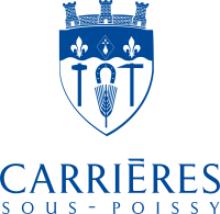 191210-Logo_Carrières-sous-Poissy_Blason_RefBlue